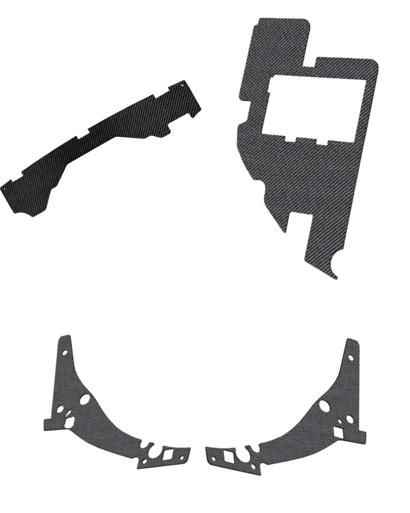 Load image into Gallery viewer, Jeep Cherokee Aluminum / Carbon Fiber Engine Bay Set (2018-2021) - FSPE