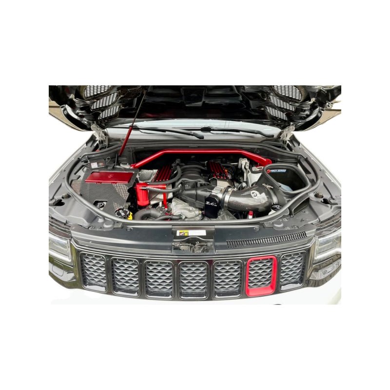 Load image into Gallery viewer, Jeep Cherokee Aluminum / Carbon Fiber Fuse Box Surrounding Cover (2017-2021) - FSPE