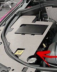 Load image into Gallery viewer, Jeep Cherokee Aluminum / Carbon Fiber Fuse Box Surrounding Cover (2017-2021) - FSPE