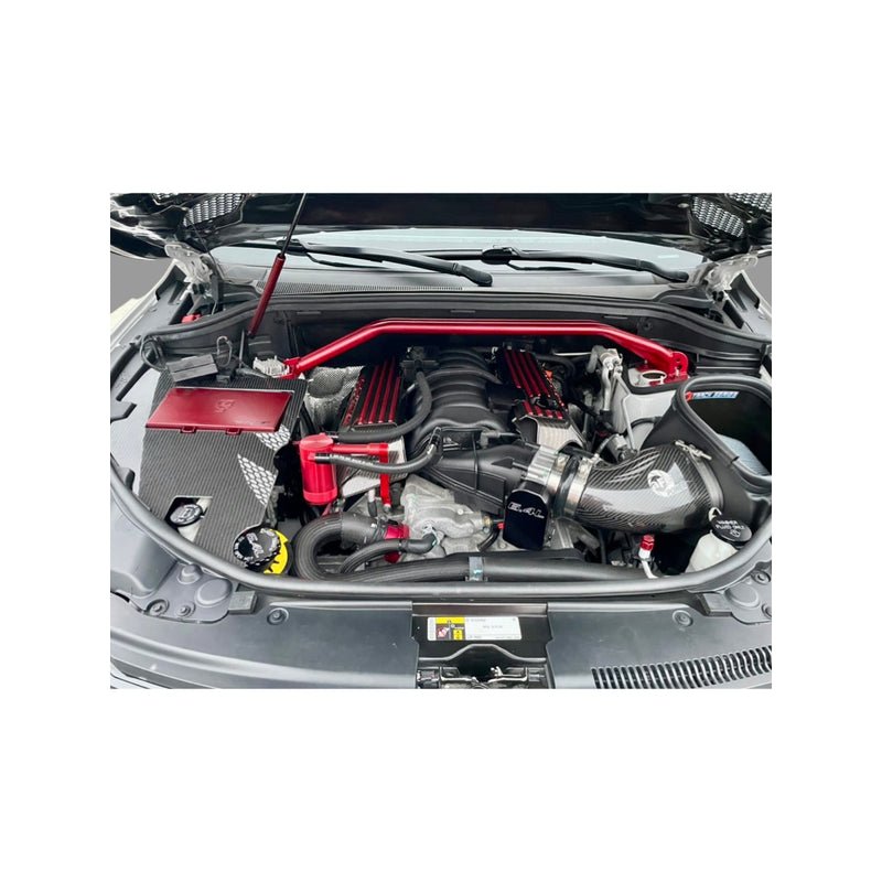 Load image into Gallery viewer, Jeep Cherokee Aluminum / Carbon Fiber Fuse Box Surrounding Cover (2017-2021) - FSPE