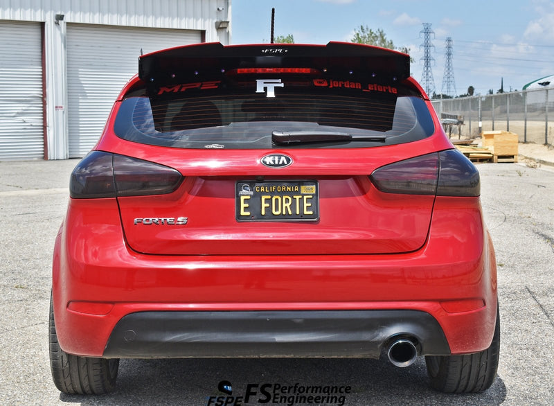 Load image into Gallery viewer, Kia Forte (2014-2018) Hatchback Rear Spoiler Extension V1 - FSPE