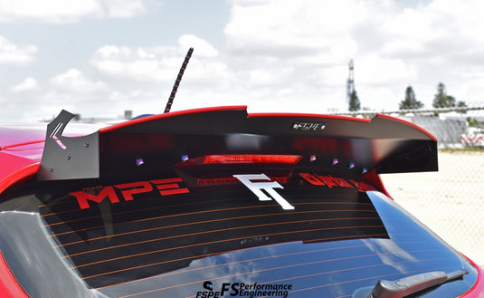 Kia Forte (2014-2018) Hatchback Rear Spoiler Extension V1 - FSPE