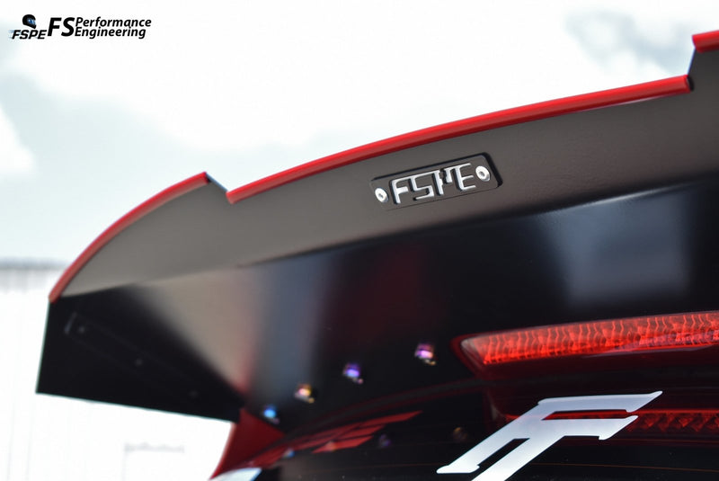 Load image into Gallery viewer, Kia Forte (2014-2018) Hatchback Rear Spoiler Extension V1 - FSPE