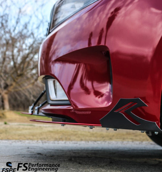 Kia Forte (2017-2018) Stacked Front Splitter V1 - FSPE