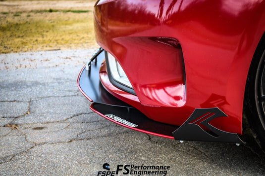 Kia Forte (2017-2018) Stacked Front Splitter V1 - FSPE