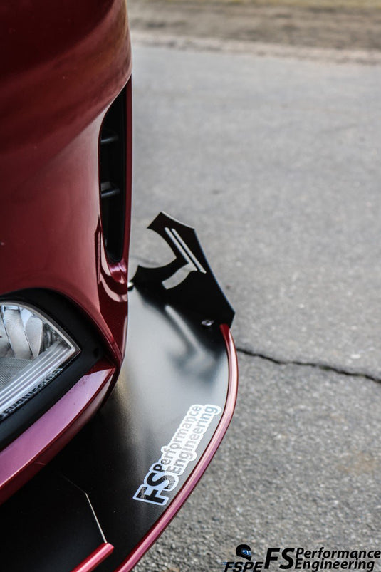 Kia Forte (2017-2018) Stacked Front Splitter V1 - FSPE