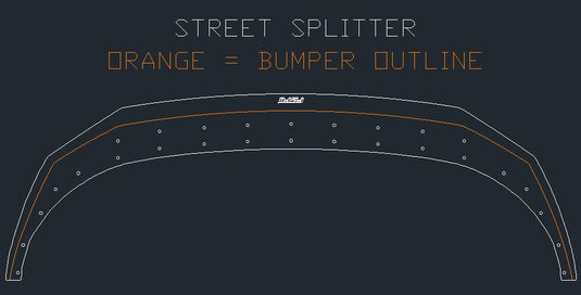 Kia Forte (2019-2021) STREET Splitter - FSPE