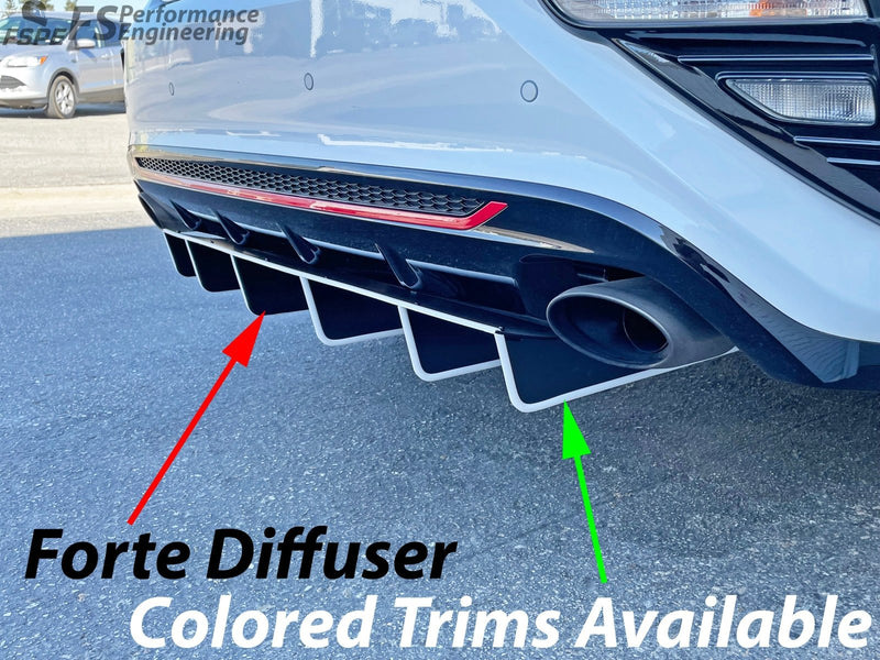 Load image into Gallery viewer, Kia Forte GT (2019-2021) Rear Diffuser - FSPE