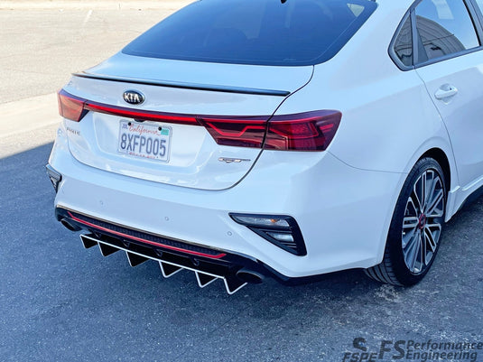 Kia Forte GT (2019-2021) Rear Diffuser - FSPE