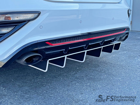 Kia Forte GT (2019-2021) Rear Diffuser - FSPE