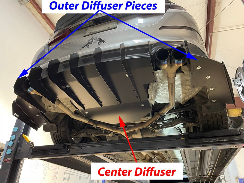 Load image into Gallery viewer, Kia Optima (2011-2015) Rear Diffuser V1 - FSPE