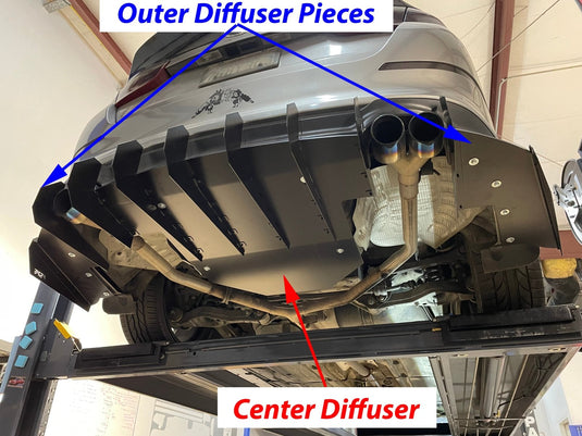 Kia Optima (2011-2015) Rear Diffuser V1 - FSPE