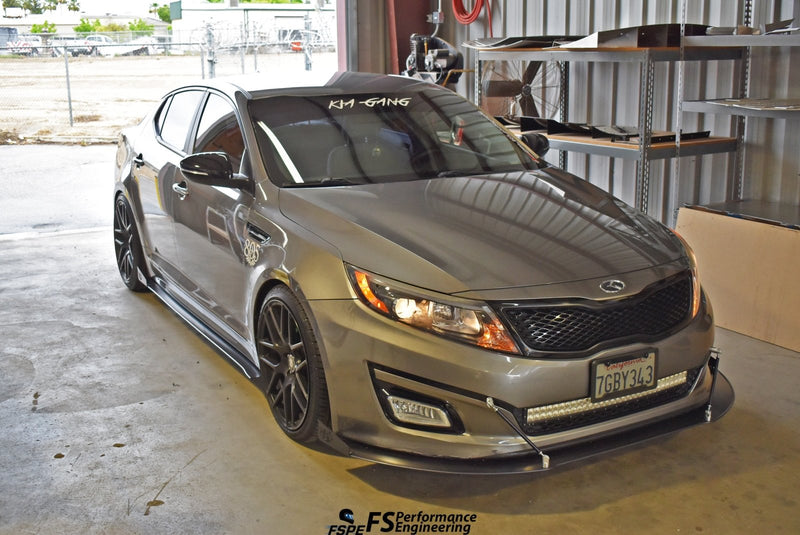 Load image into Gallery viewer, Kia Optima (2011-2015) Side Skirt Extensions V1 - FSPE