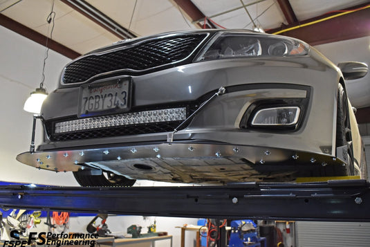 Kia Optima (2014-2015) Front Splitter V1 - FSPE