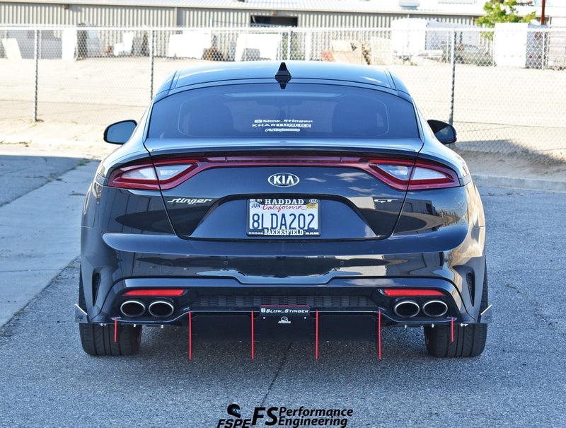 Load image into Gallery viewer, Kia Stinger GT (2018-2021) Rear Diffuser - FSPE

