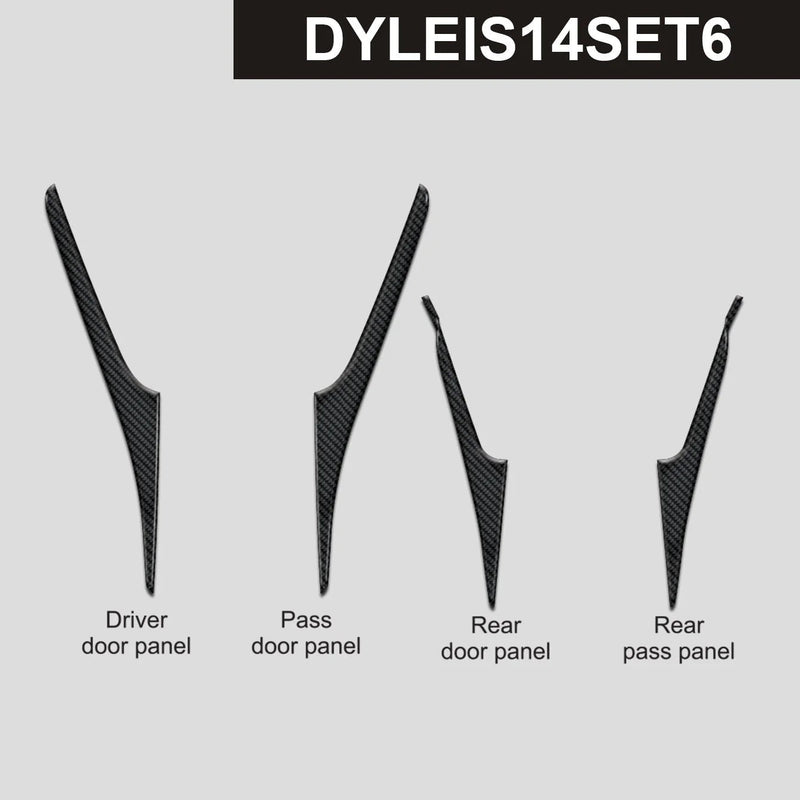 Load image into Gallery viewer, Lexus IS (2014-2020) Carbon Fiber Door Panel Trims - FSPE