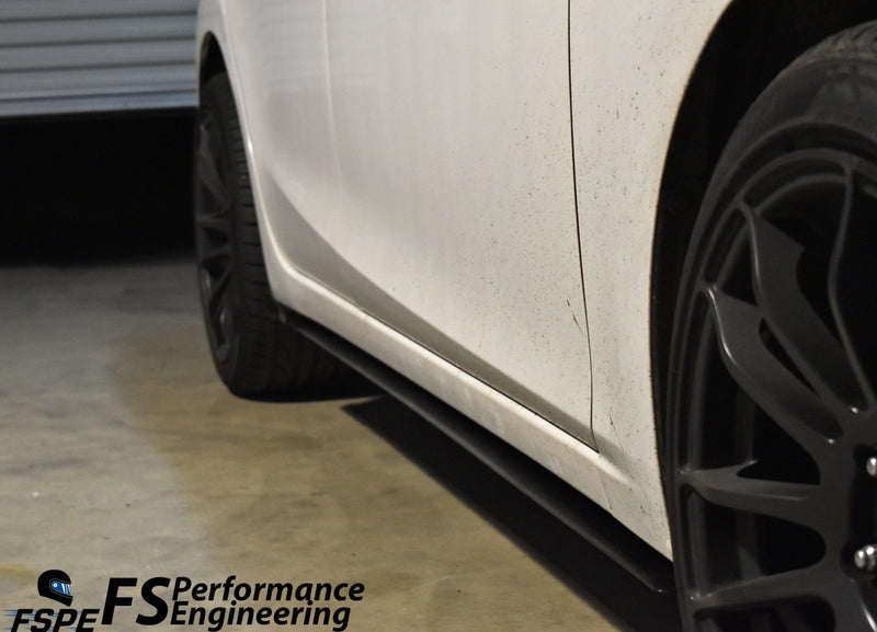 Load image into Gallery viewer, Mazda 3 (2014-18) Adjustable Side Skirt Extensions (DISCONTINUED) - FSPE
