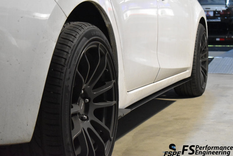 Load image into Gallery viewer, Mazda 3 (2014-18) Adjustable Side Skirt Extensions (DISCONTINUED) - FSPE
