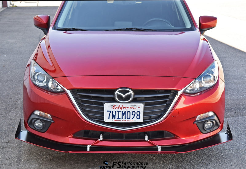 Load image into Gallery viewer, Mazda 3 (2014-2016) Front Splitter V1 - FSPE