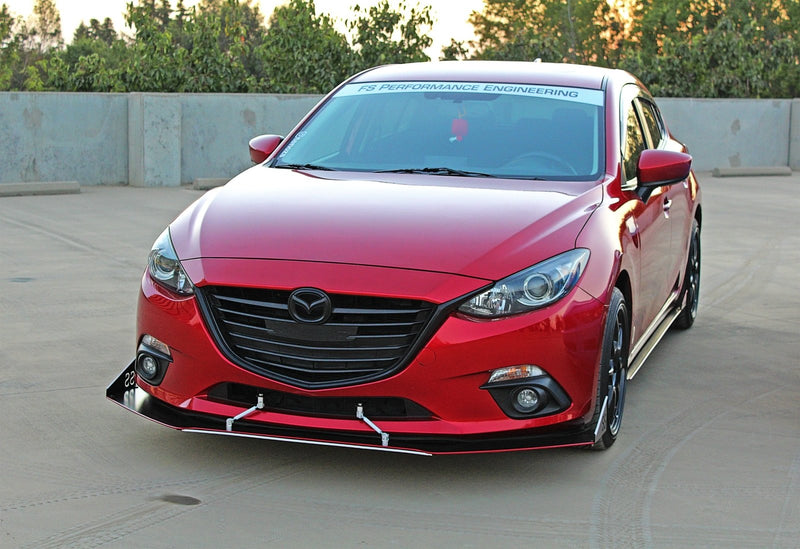 Load image into Gallery viewer, Mazda 3 (2014-2016) Front Splitter V1 - FSPE