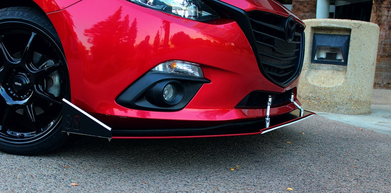 Load image into Gallery viewer, Mazda 3 (2014-2016) Front Splitter V1 - FSPE