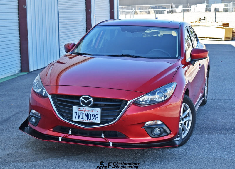 Load image into Gallery viewer, Mazda 3 (2014-2016) Front Splitter V1 - FSPE