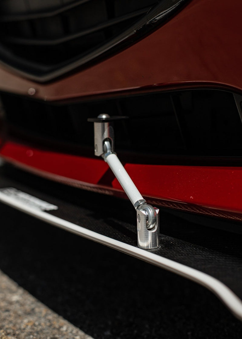 Load image into Gallery viewer, Mazda 3 (2014-2016) Front Splitter V2 - CARBON FIBER EDITION - FSPE