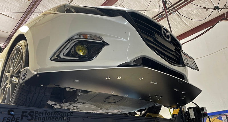 Load image into Gallery viewer, Mazda 3 (2014-2016) Front Splitter V3 - FSPE