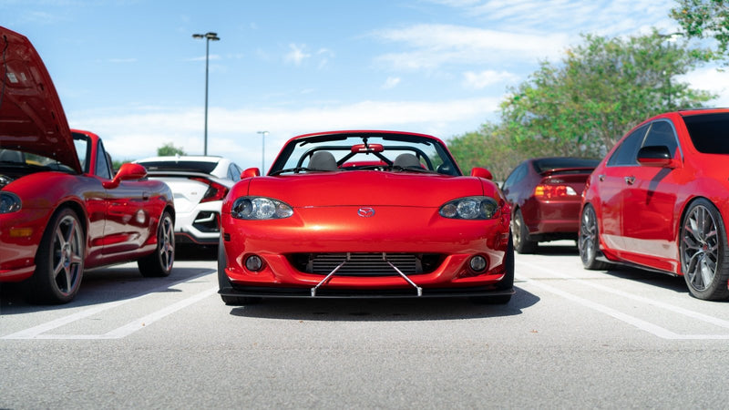 Load image into Gallery viewer, Mazda Miata NB (1999-2005) RGR Ultra Chassis Mounted Front Splitter Kit - FSPE