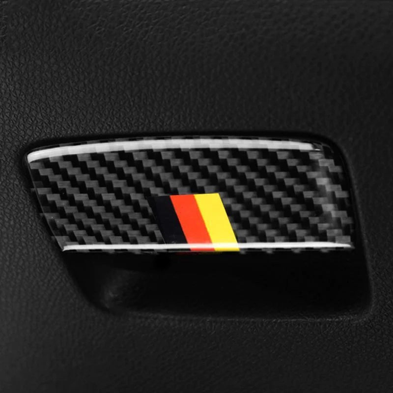 Load image into Gallery viewer, Mercedes Benz A Class CLA (2013-2018) GLA (2015-2018) Carbon Fiber Glove Box Handle - FSPE