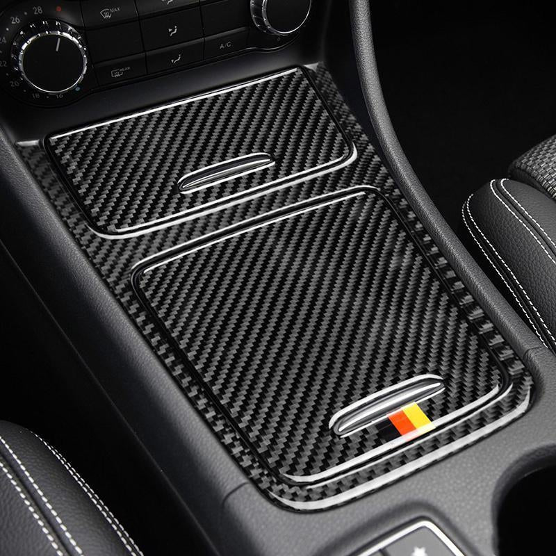 Load image into Gallery viewer, Mercedes Benz A Class CLA GLA (2013-2018) Carbon Fiber Center Console Trim - FSPE