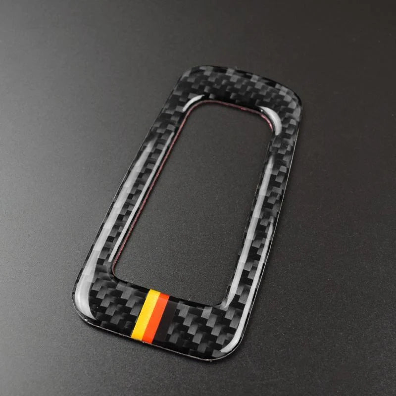 Load image into Gallery viewer, Mercedes Benz C Class "W205 C180 C200 C300 GLC" Carbon Fiber Handbrake Button Trim - FSPE