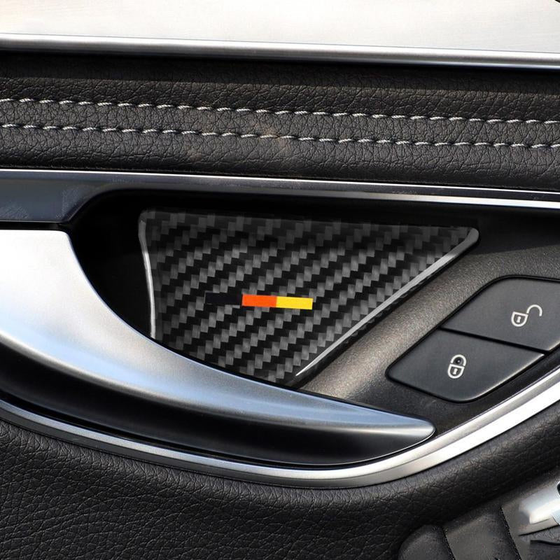 Load image into Gallery viewer, Mercedes Benz C Class "W205 C180 C200 C300 GLC" Carbon Fiber Interior Door Handle Trim - FSPE