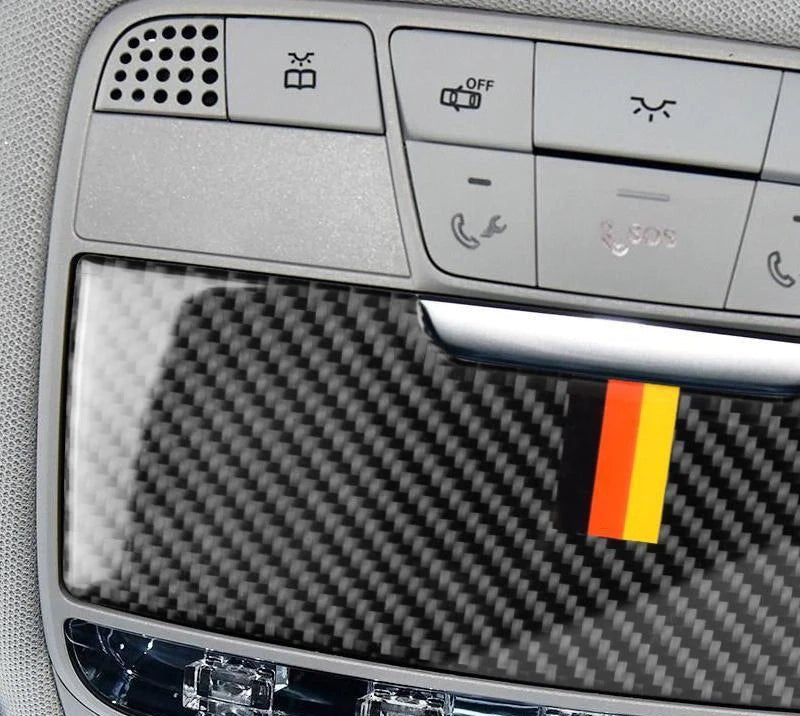 Load image into Gallery viewer, Mercedes Benz C Class "W205 C180 C200 C300 GLC" Carbon Fiber Light Panel Cover - FSPE