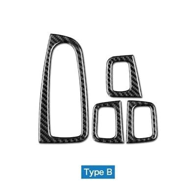 Load image into Gallery viewer, Mercedes Benz C Class "W205 GLC Class" Carbon Fiber Window Control Trim Kit - FSPE