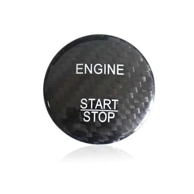 Load image into Gallery viewer, Mercedes Benz Carbon Fiber Engine Start Button Cover - FSPE