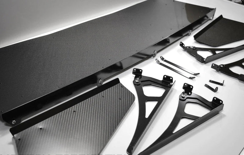 Load image into Gallery viewer, Mitsubishi Lancer EVO 8/9 Carbon Fiber Drag Wing by MF - FSPE