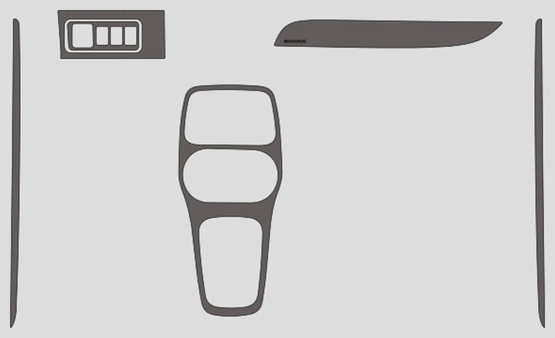 Load image into Gallery viewer, Mitsubishi Mirage (2014-2020) Carbon Fiber Full Set Trim - FSPE