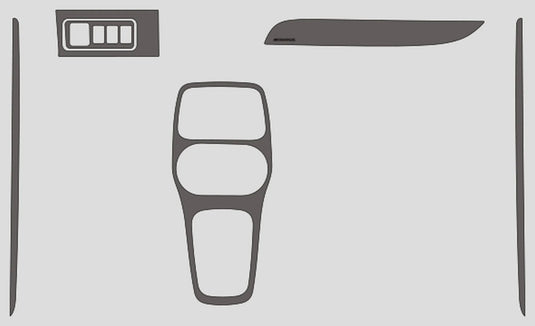 Mitsubishi Mirage (2014-2020) Carbon Fiber Full Set Trim - FSPE