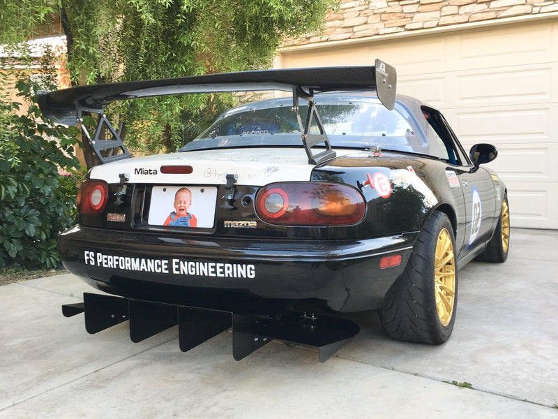 Load image into Gallery viewer, NA (1990-1997) Mazda Miata Rear Diffuser V1 - FSPE