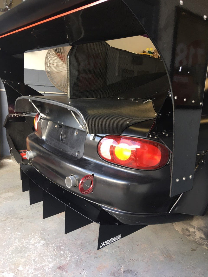 Load image into Gallery viewer, NB (1999-2005) Mazda Miata "The Monstrosity" Rear Diffuser - FSPE