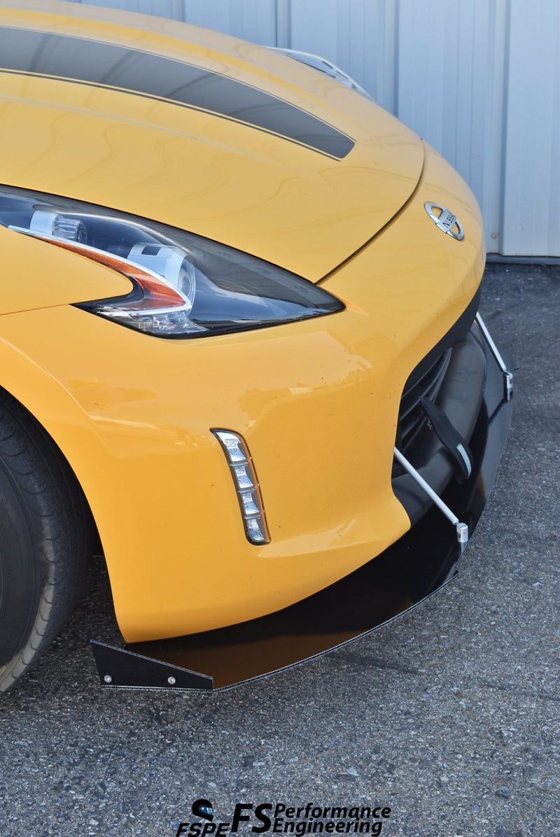 Load image into Gallery viewer, Nissan 370Z (2009-2020) Front Splitter V3 (H.B. EDITION) - FSPE