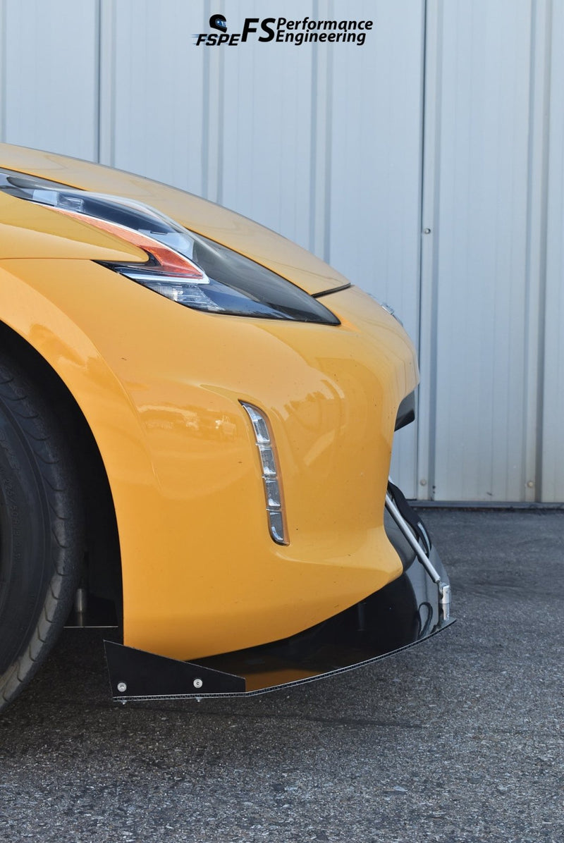Load image into Gallery viewer, Nissan 370Z (2009-2020) Front Splitter V3 (H.B. EDITION) - FSPE