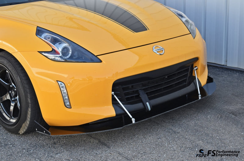 Load image into Gallery viewer, Nissan 370Z (2009-2020) Front Splitter V3 (H.B. EDITION) - FSPE