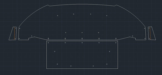 Nissan 370Z (2009-2020) Front Splitter V3 (H.B. EDITION) - FSPE