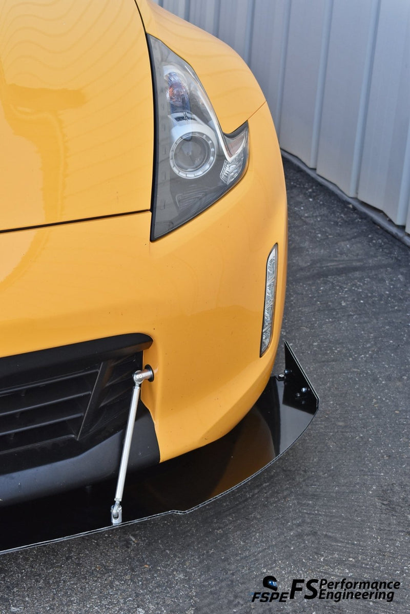 Load image into Gallery viewer, Nissan 370Z (2009-2020) Front Splitter V3 (H.B. EDITION) - FSPE