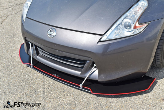 Nissan 370Z (2009-2020) Front Splitter V5 (K.V. EDITION) - FSPE
