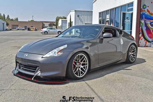 Nissan 370Z (2009-2020) Front Splitter V5 (K.V. EDITION) - FSPE