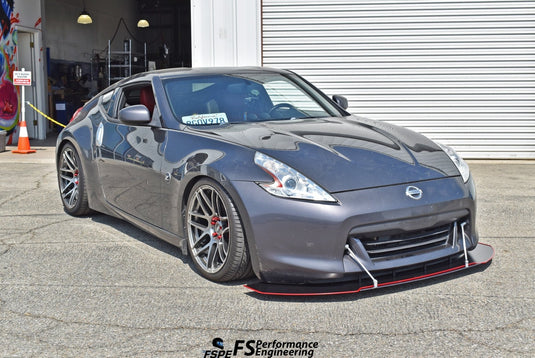 Nissan 370Z (2009-2020) Front Splitter V5 (K.V. EDITION) - FSPE