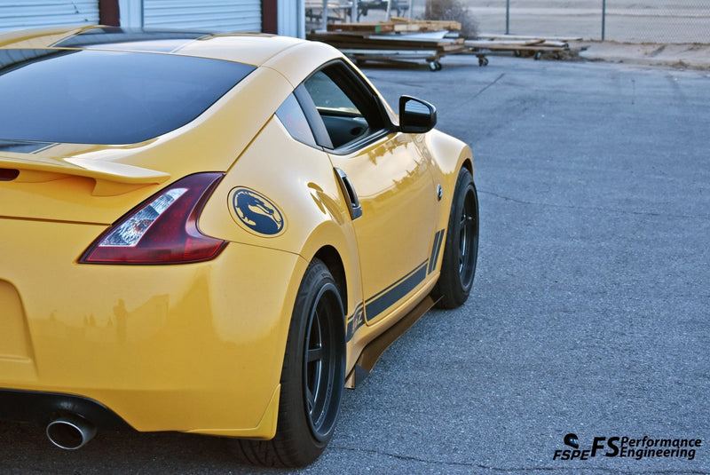 Load image into Gallery viewer, Nissan 370Z (2009-2020) Side Skirt Extensions V1 - FSPE